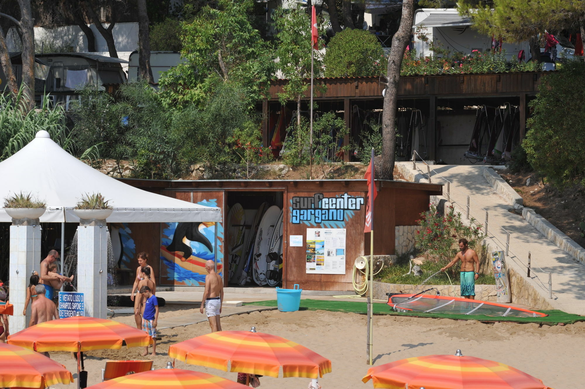 Villaggio Camping Punta Lunga Vieste Exterior photo